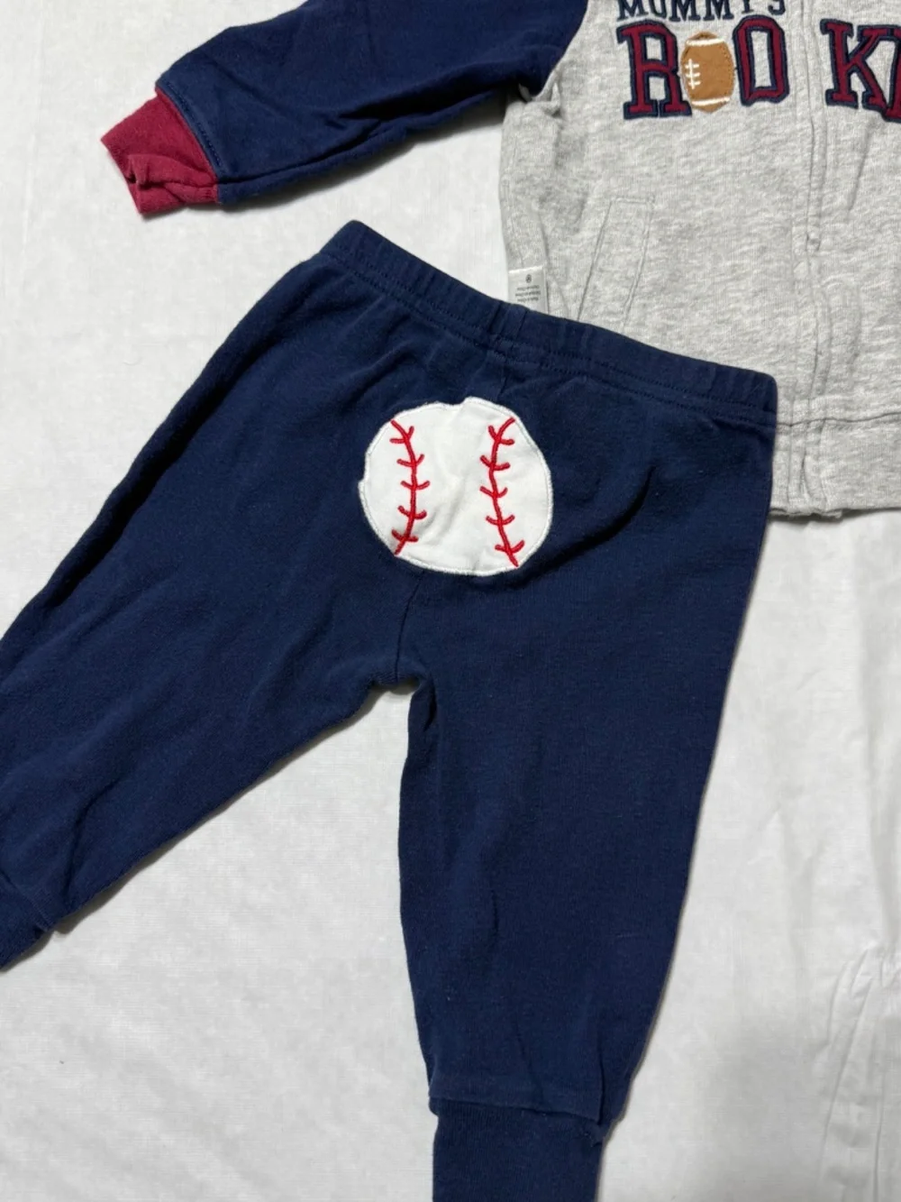 Carter's Baby Boy Baseball Outfit Size 3-6 Months